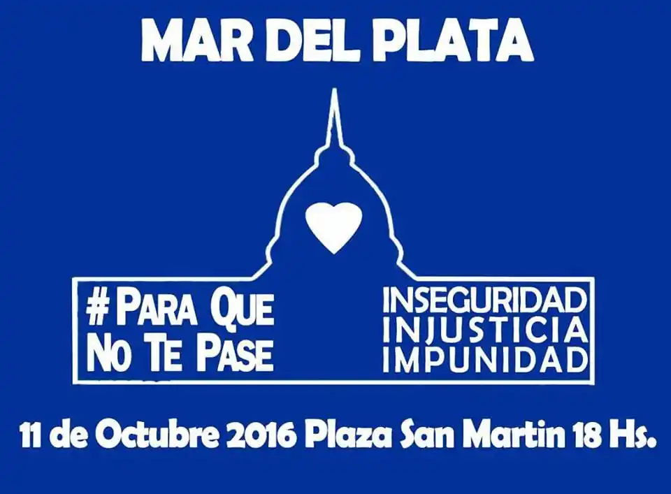Mar del Plata se suma a #ParaQueNoTePase