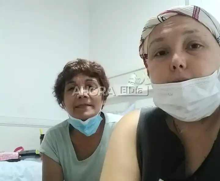 Fue trasplantada Marianela Flor: la docente de la ciudad recibió la médula ósea de su propia madre