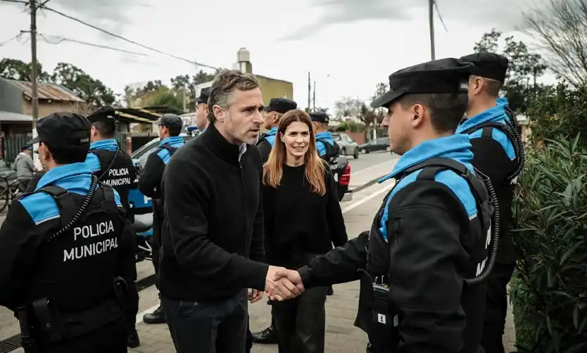 Achával y Peralta presentaron una nueva división de la Guardia Urbana