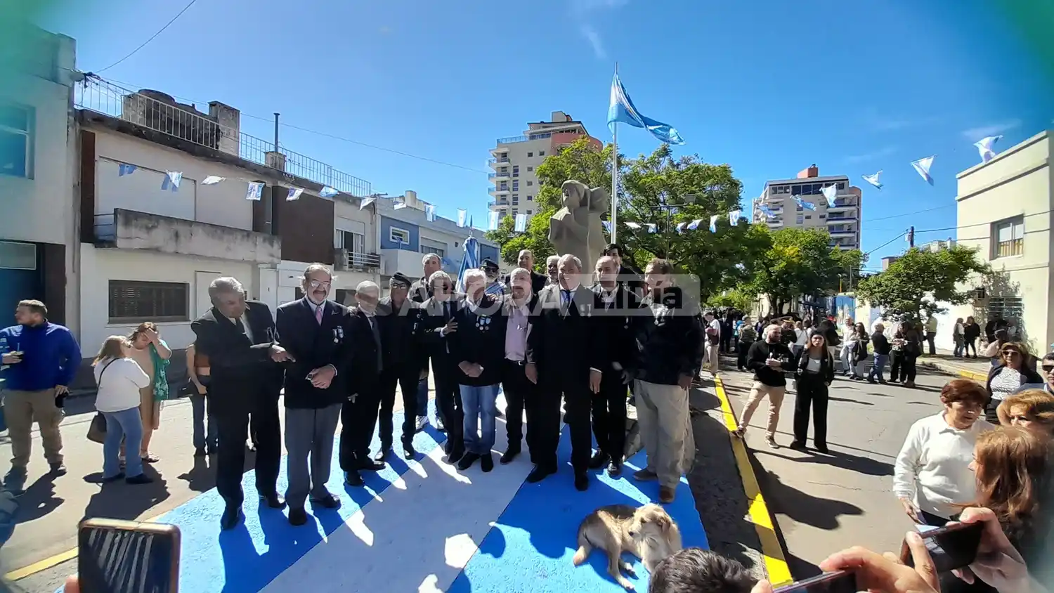Con un emotivo acto, se conmemoró la Gesta de Malvinas