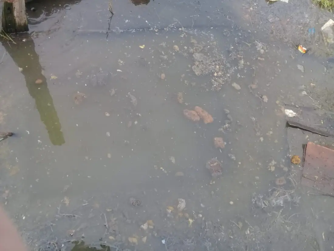 Queja por cloacas tapadas en Barrio El Argentino