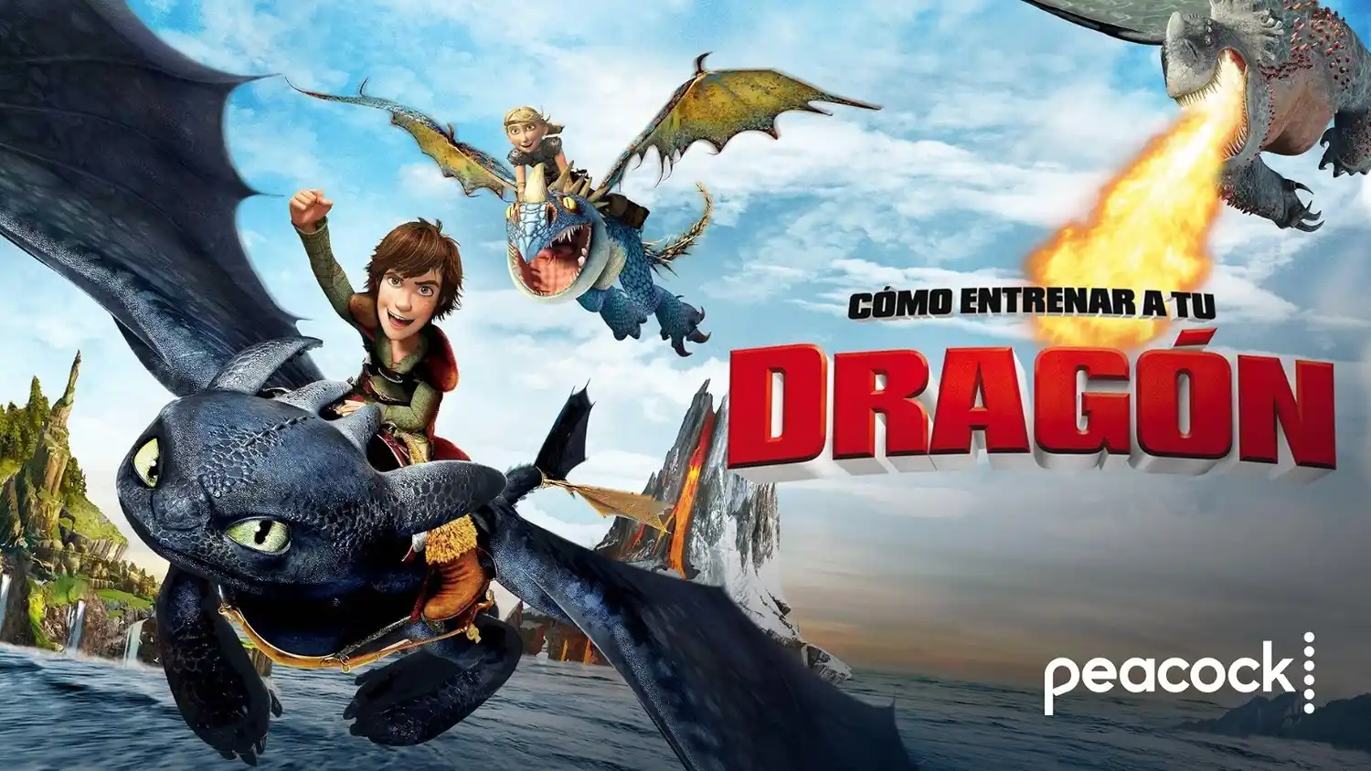 Se exhibirá la película “Cómo entrenar a tu dragón”, dirigida por Dean DeBlois. Imagen ilustrativa.