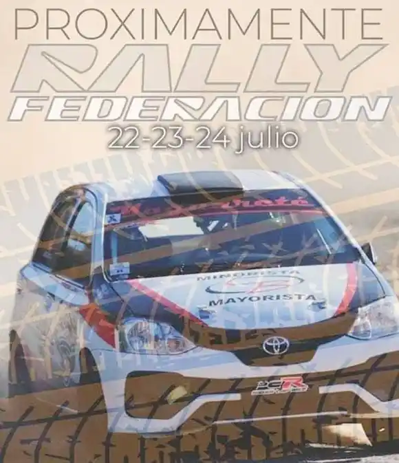 La fecha del Rally Entrerriano se correrá en Federación