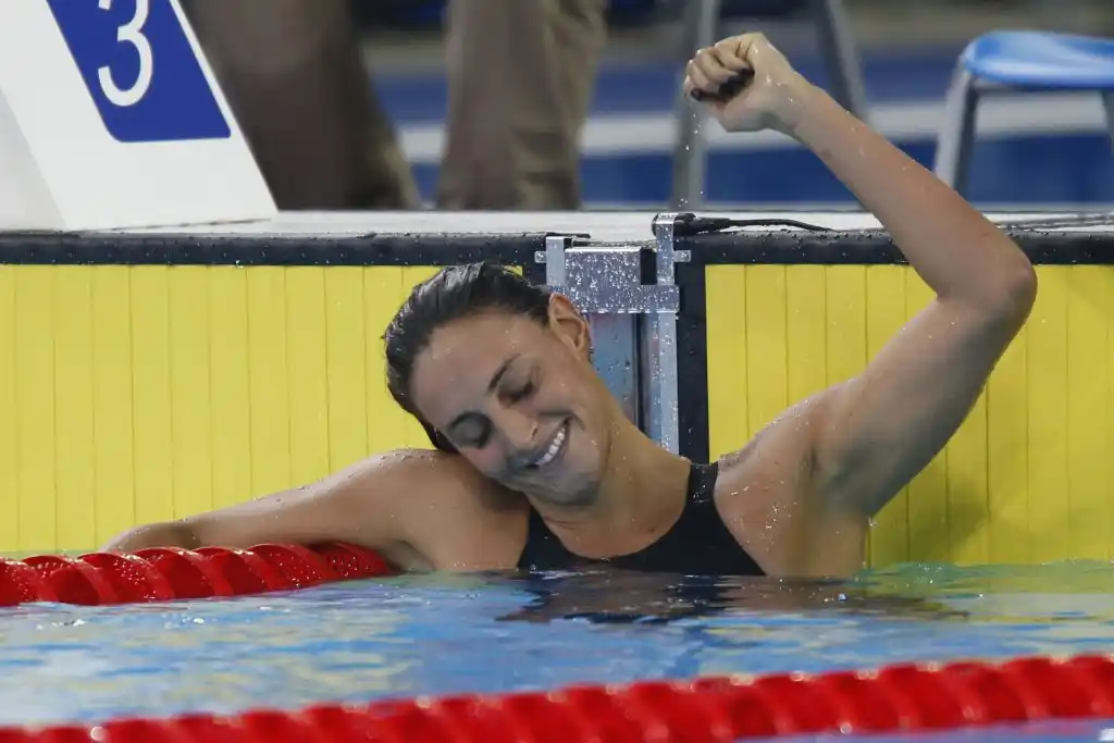 Virginia Bardach se llevó el Oro en 200 mariposa