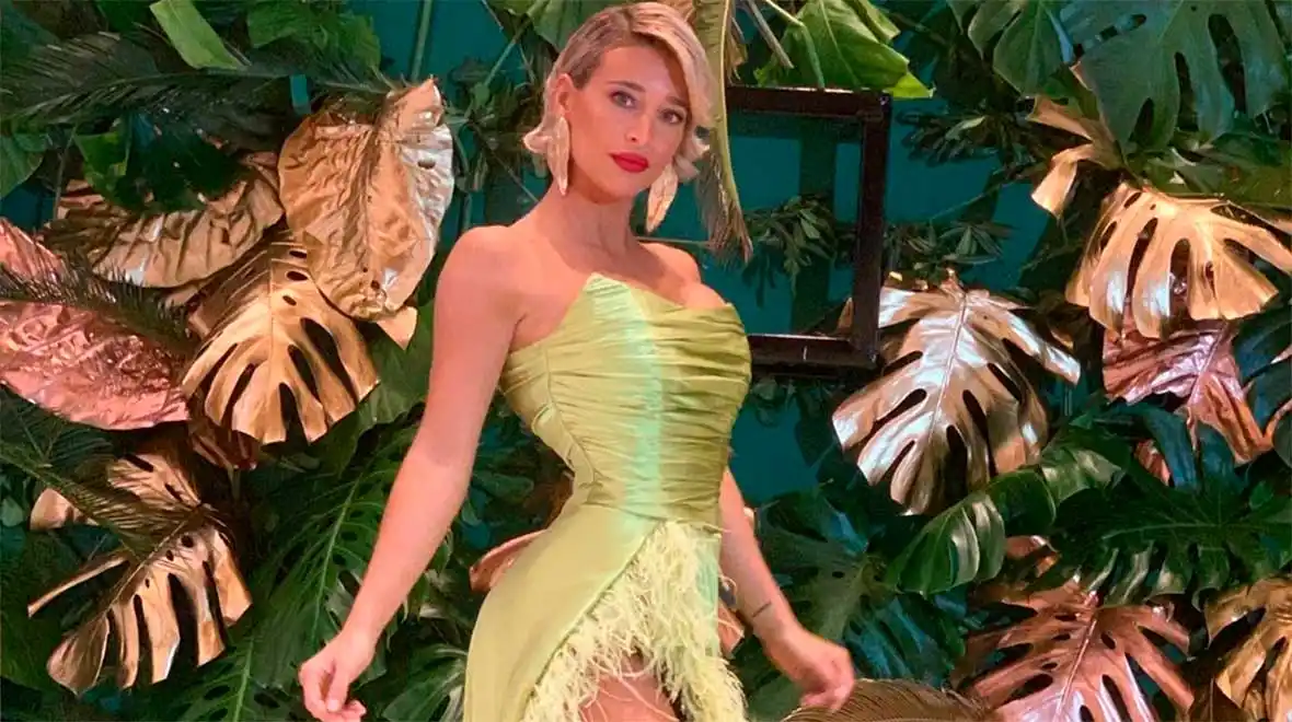 Sol Pérez le copió un vestido a una modelo española: ¿a cuál de las dos le queda mejor?