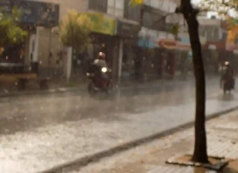 Hay alerta por tormentas para la zona oeste de Entre Ríos