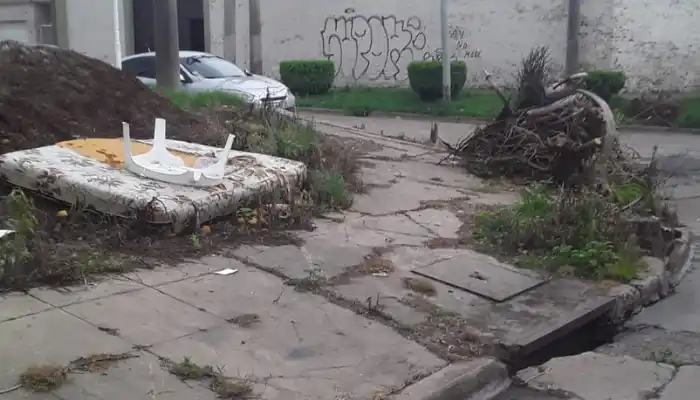 “No se puede pasar por la esquina”
