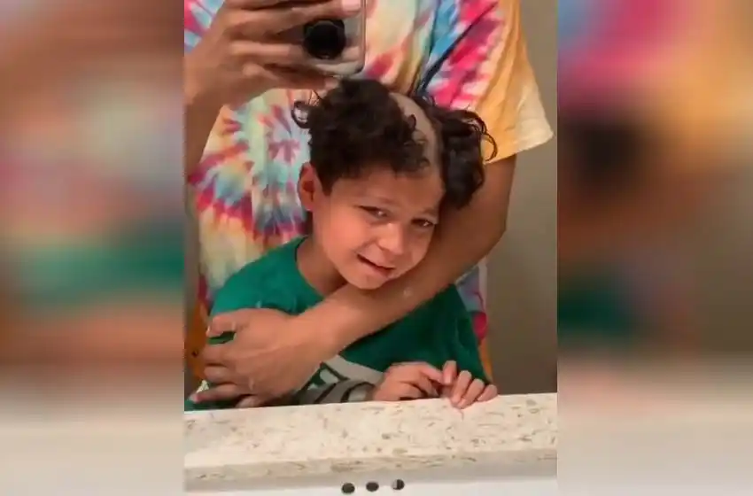 La pesada broma viral de un papá a su hijo que provocó fuertes críticas en las redes