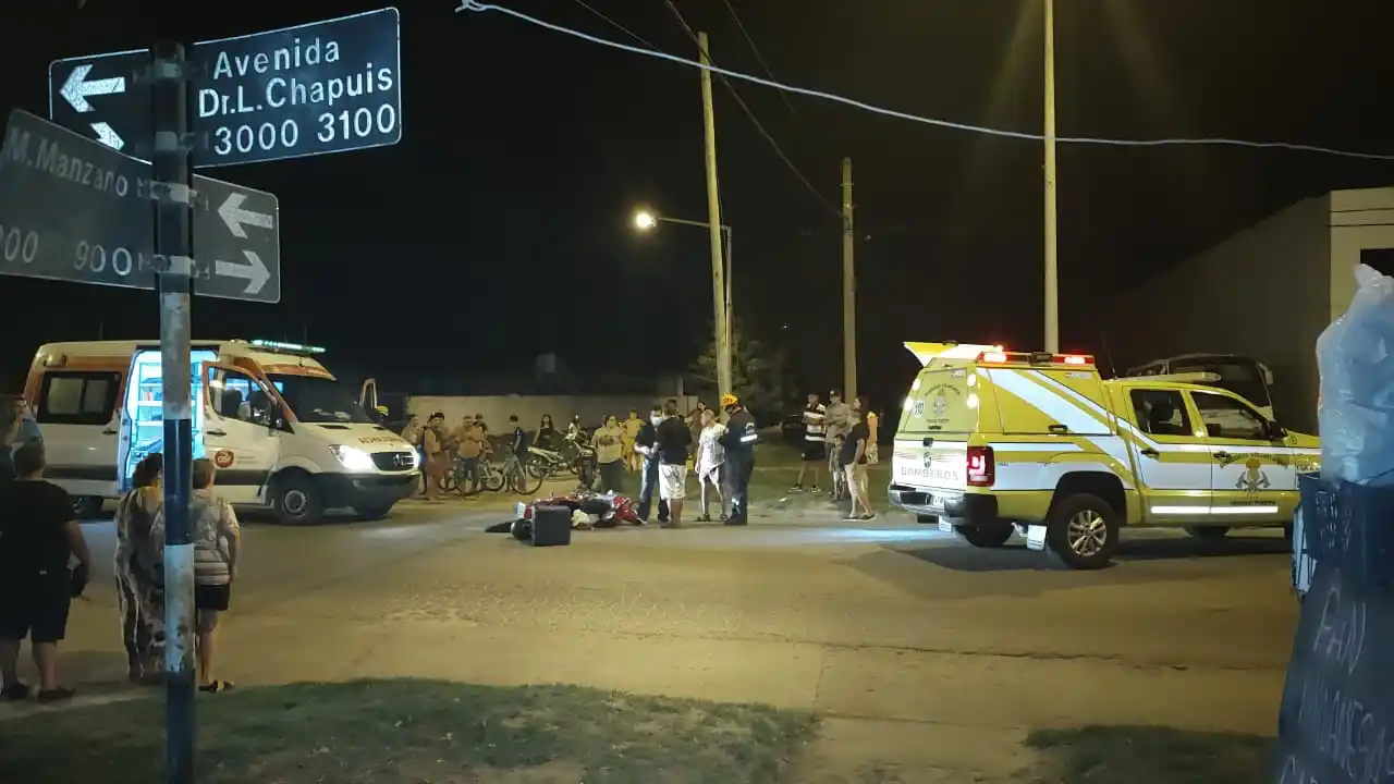 Venado Tuerto: nena de 13 años hospitalizada tras accidente de tránsito