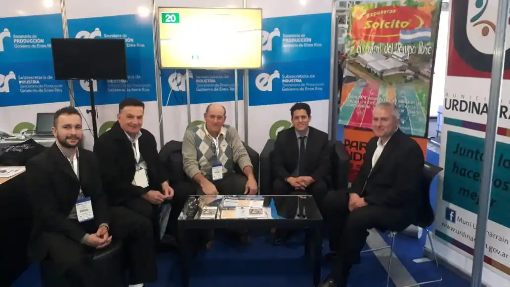 Urdinarrain promocionó el Parque Industrial en Costa Salguero