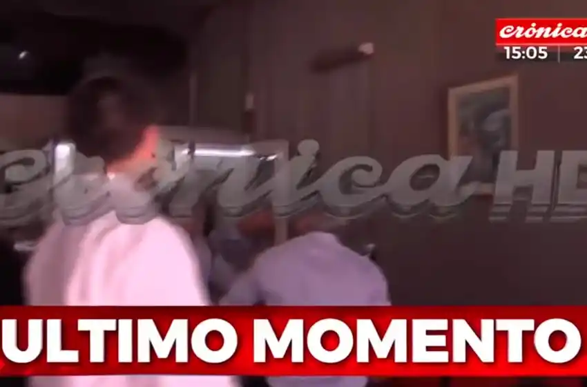 Ivo Cutzarida, a los golpes con un ex comisario tras una discusión al aire