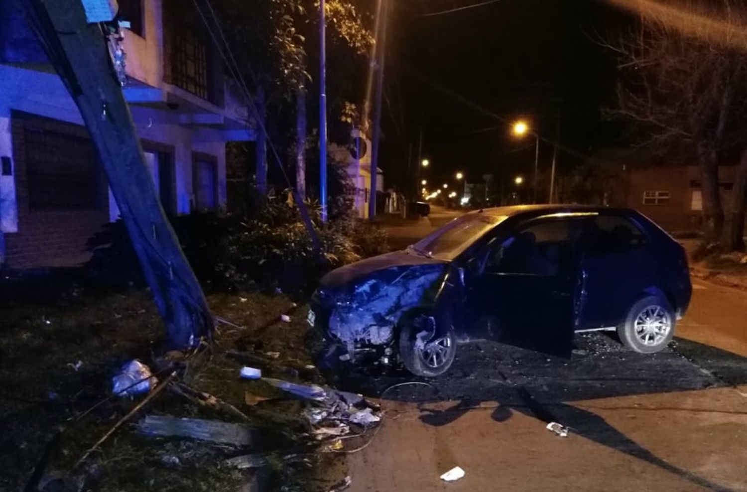 Dos fuertes choques se produjeron durante la madrugada