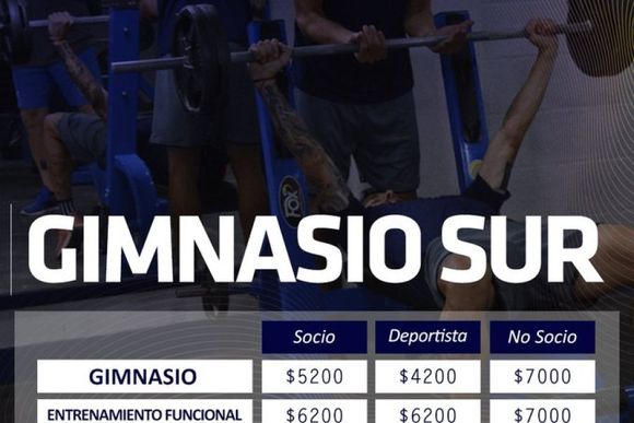 Actividades en el "Gimnasio Sur"