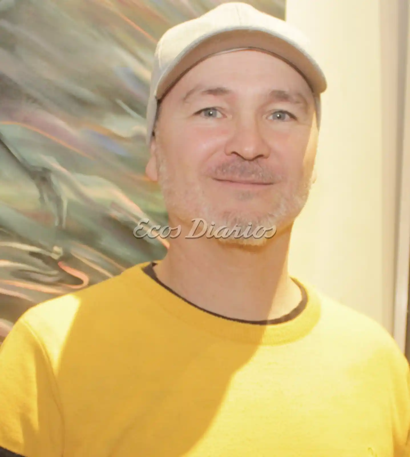 Profesor de Artes Visuales y artista, Hernán Ricaldoni