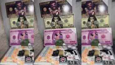Pérez: cuatro detenidos en un allanamiento por venta de drogas y un arma con balas de la Policía