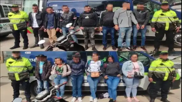 BOGOTÁ INDIGNADA: juez liberó a 13 venezolanos miembros de una banda de atracadores del TransMilenio