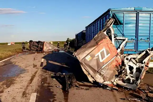 Tragedia en la ruta: choque fatal a la altura de Cañada de Gómez