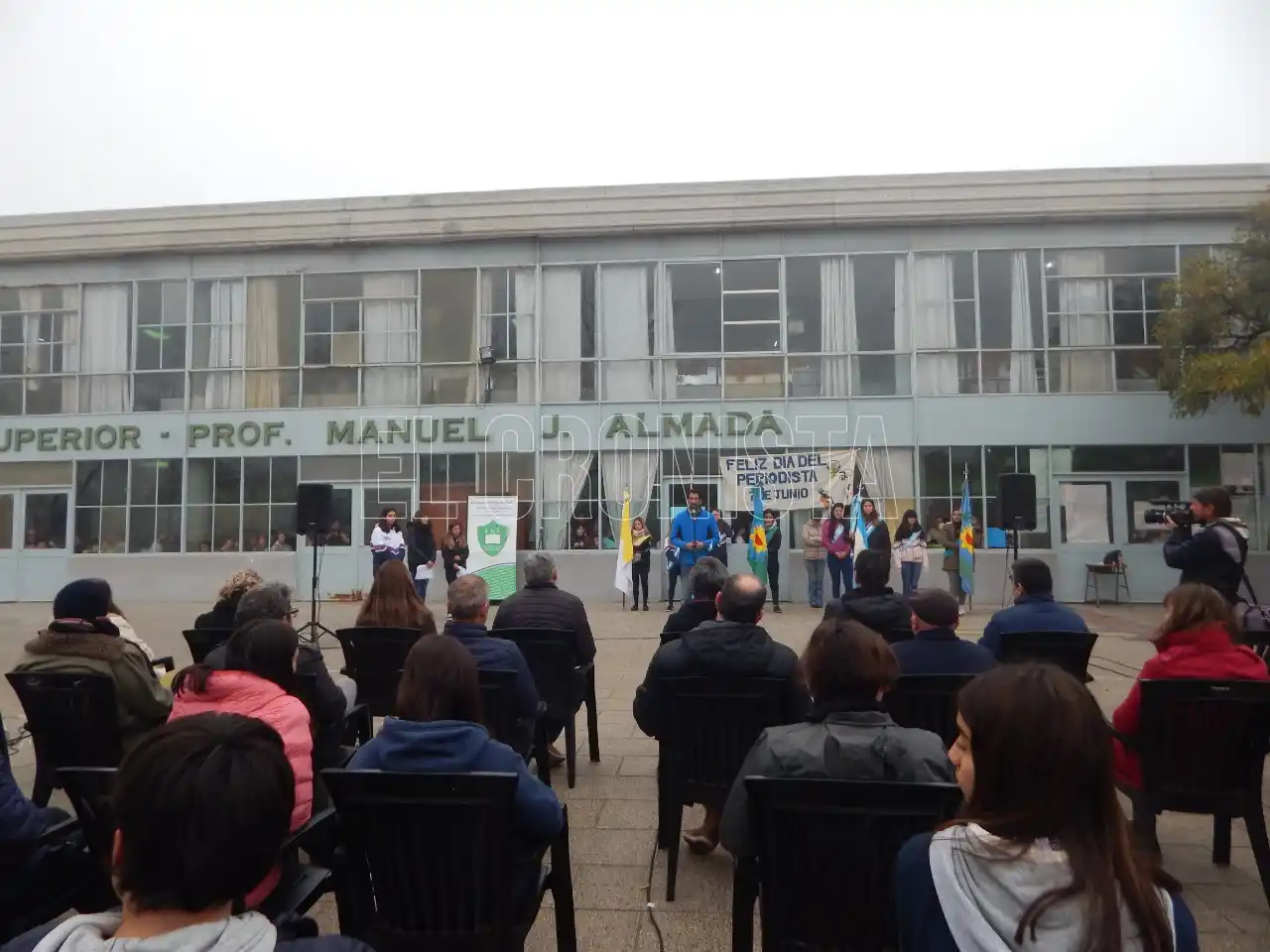 Se realizó acto en la Escuela Secundaria Nº 3 por el Día del Periodista