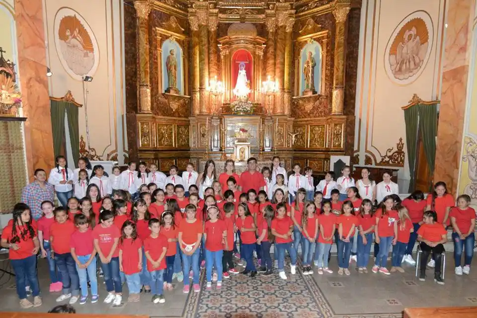 Encuentro de Coros de niños en Parroquia Nuestra Sra de Aránzazu