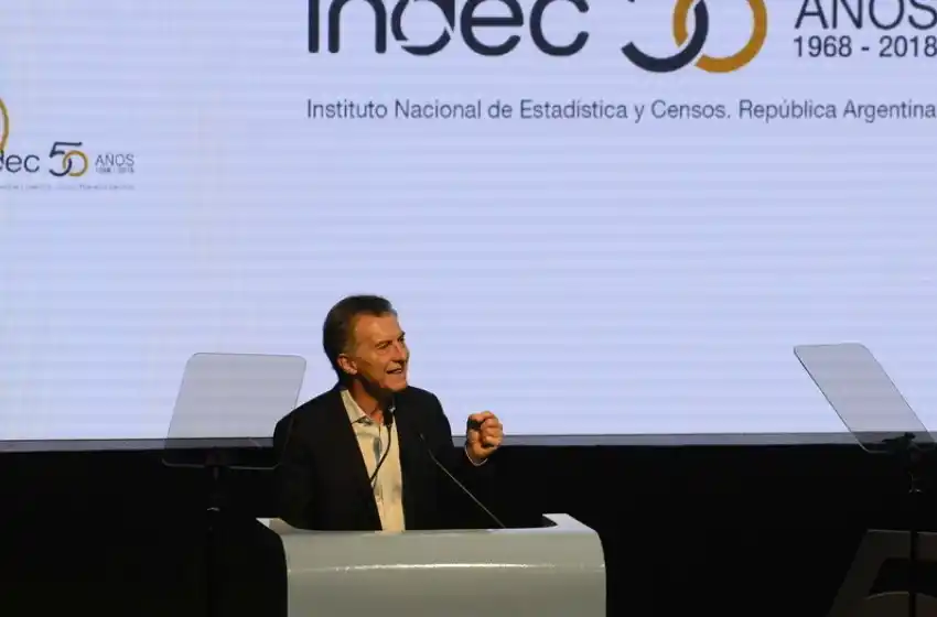 Macri en los 50 años del INDEC: "La pobreza empezó a bajar"