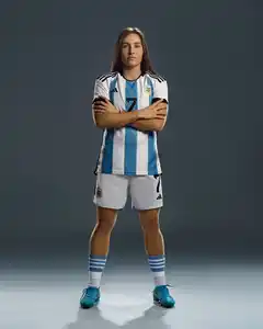 Romina Núñez posó para la imagen oficial