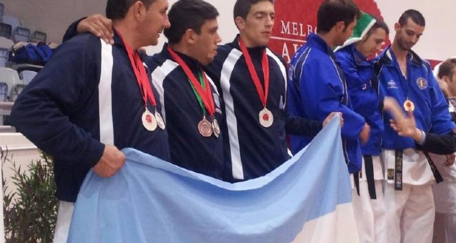 Scipioni subcampeón mundial de Karate