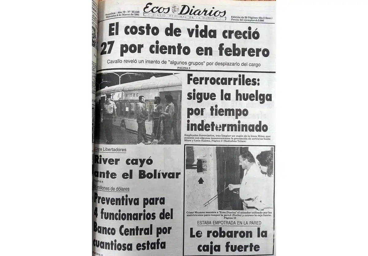 Miércoles 6 de marzo de 1991