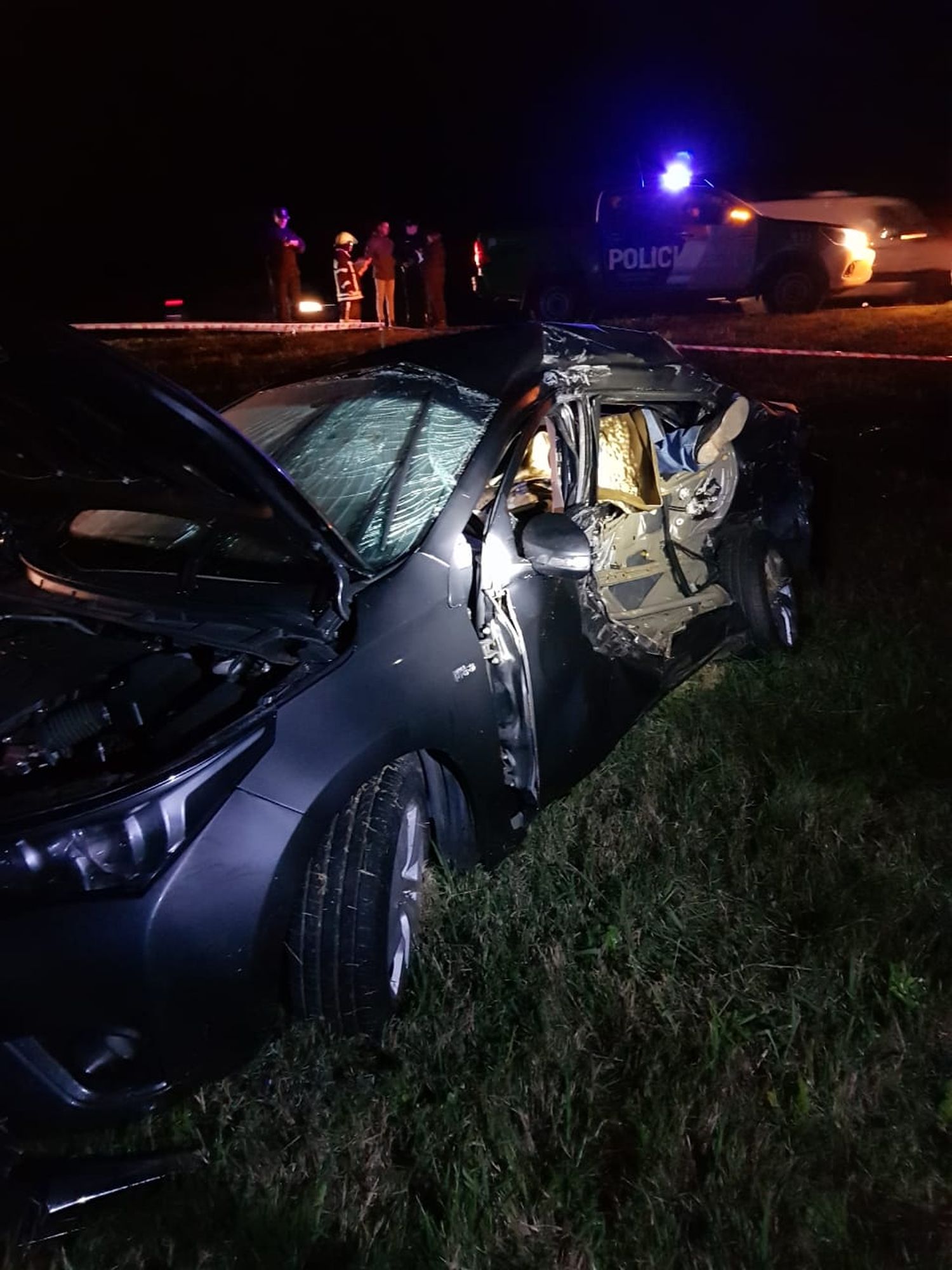 Chofer de Urtubey murió en accidente en la ruta 9