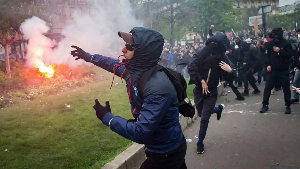 París: incidentes y choques con la Policía