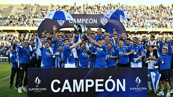 Vélez Sarsfield se consagró campeón de la Supercopa Argentina