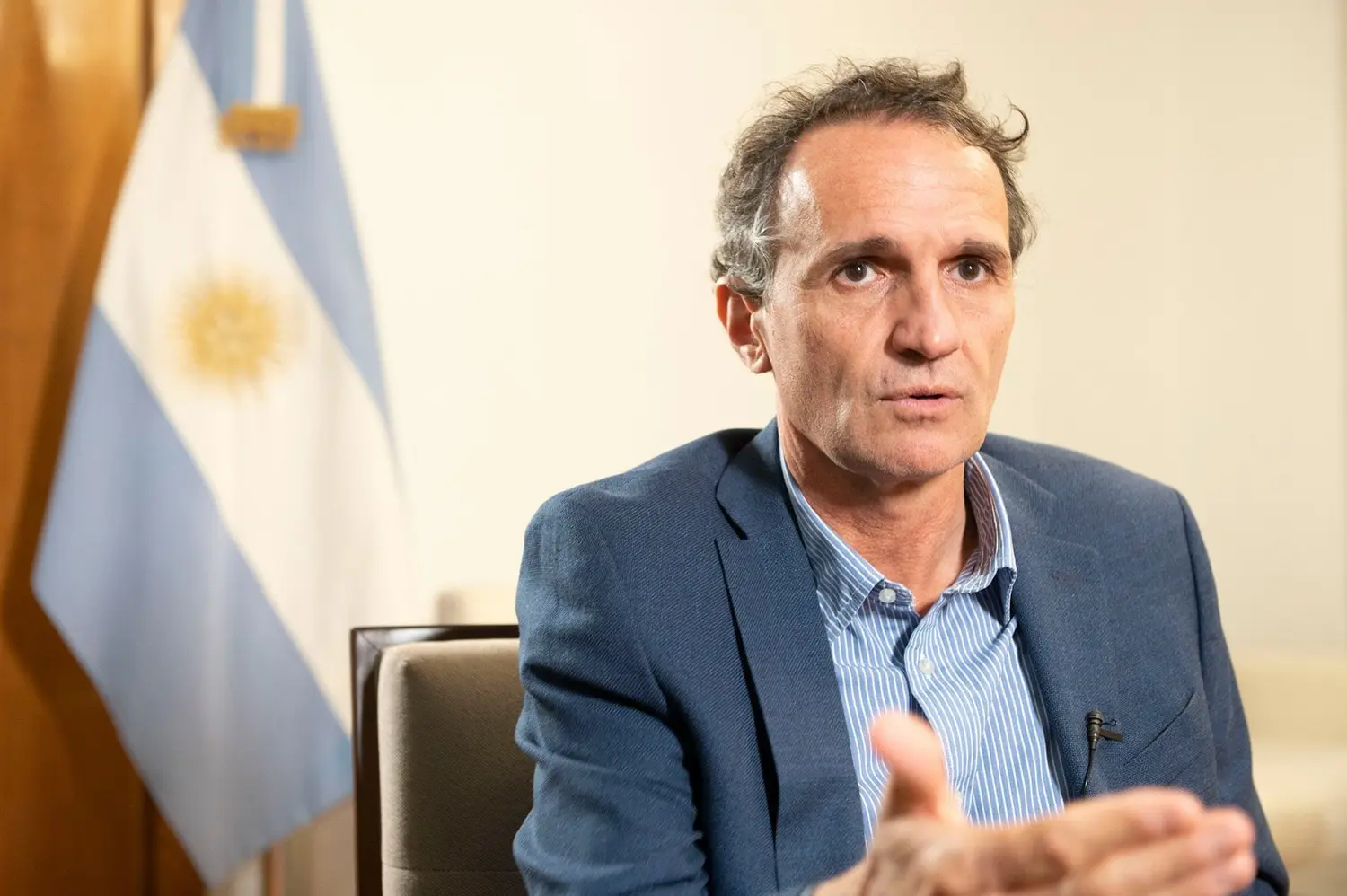 Gabriel Katopodis, ministro de Infraestructura y Servicios Públicos de la Provincia.