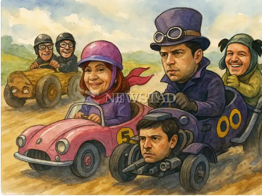 Los autos locos. Penélope Kirchner contra todos.