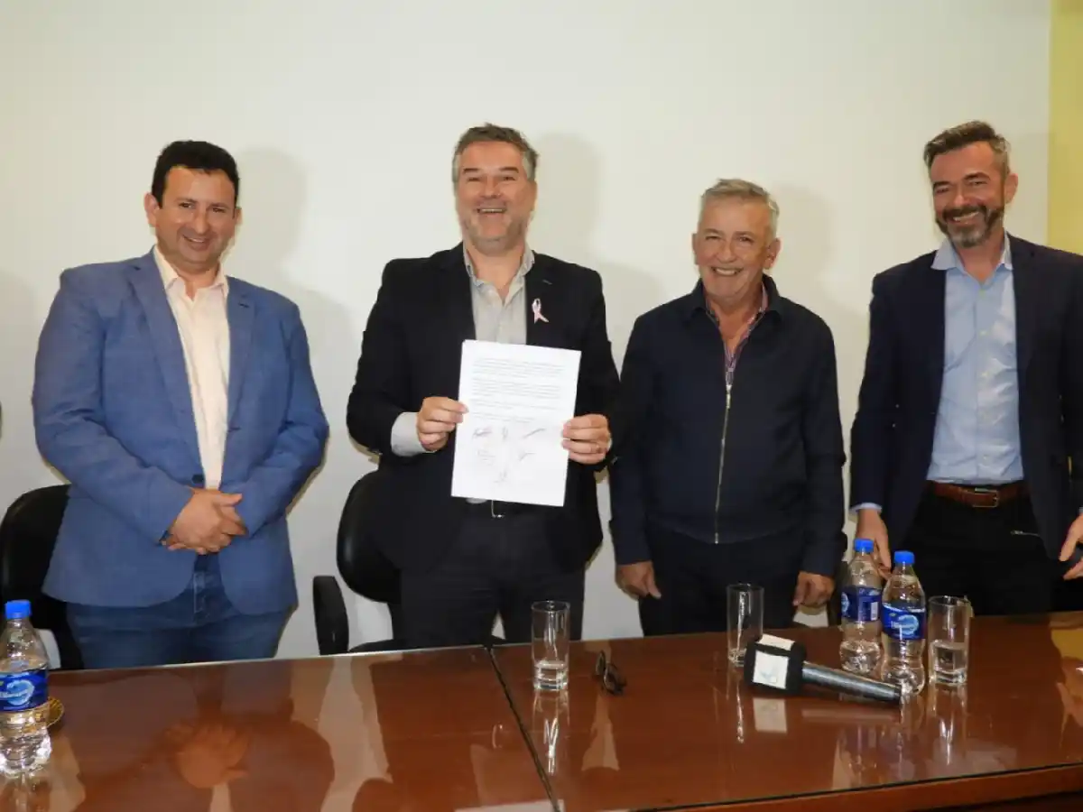 Gas natural en Freyre: convenios para obras en Parque Industrial y conexiones domiciliarias               