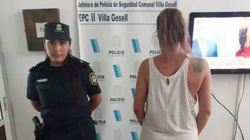 La sargento fue detenida por intento de robo