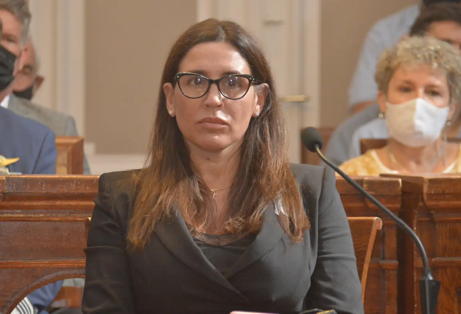 La concejal Natalia Chacón.