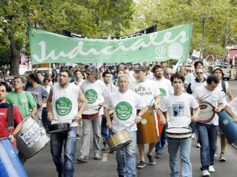 Por tercera semana consecutiva, los judiciales bonaerenses van al paro por 72 horas