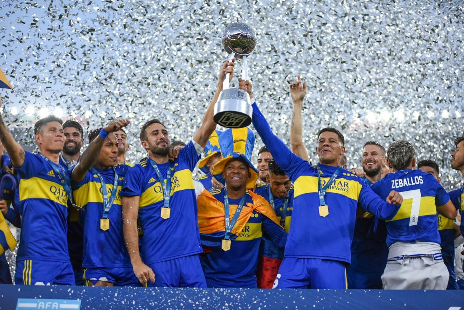 ¡BOCA, CAMPE�N DE LA COPA LIGA PROFESIONAL!