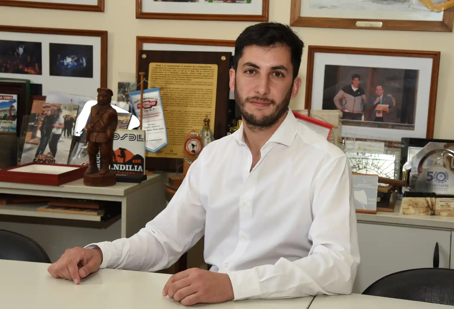 Santiago Romero, flamante director de Obras Sanitarias.