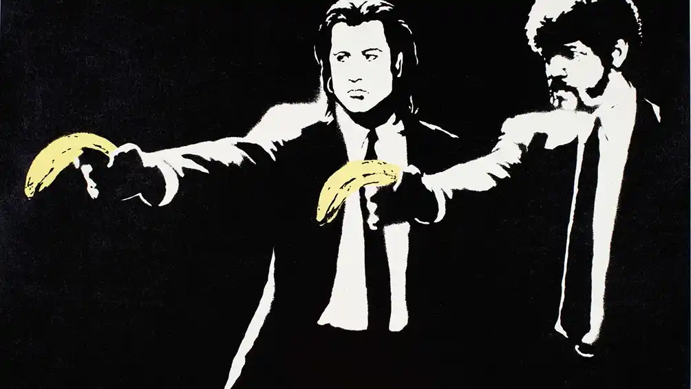 Pagan 1,4 millones de dólares por grabados de Banksy subastados on line