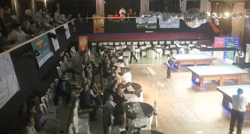 Comienza la fiesta grande del tercer Mundial de billar en casa
