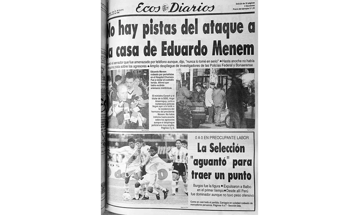Lunes 8 de julio de 1996