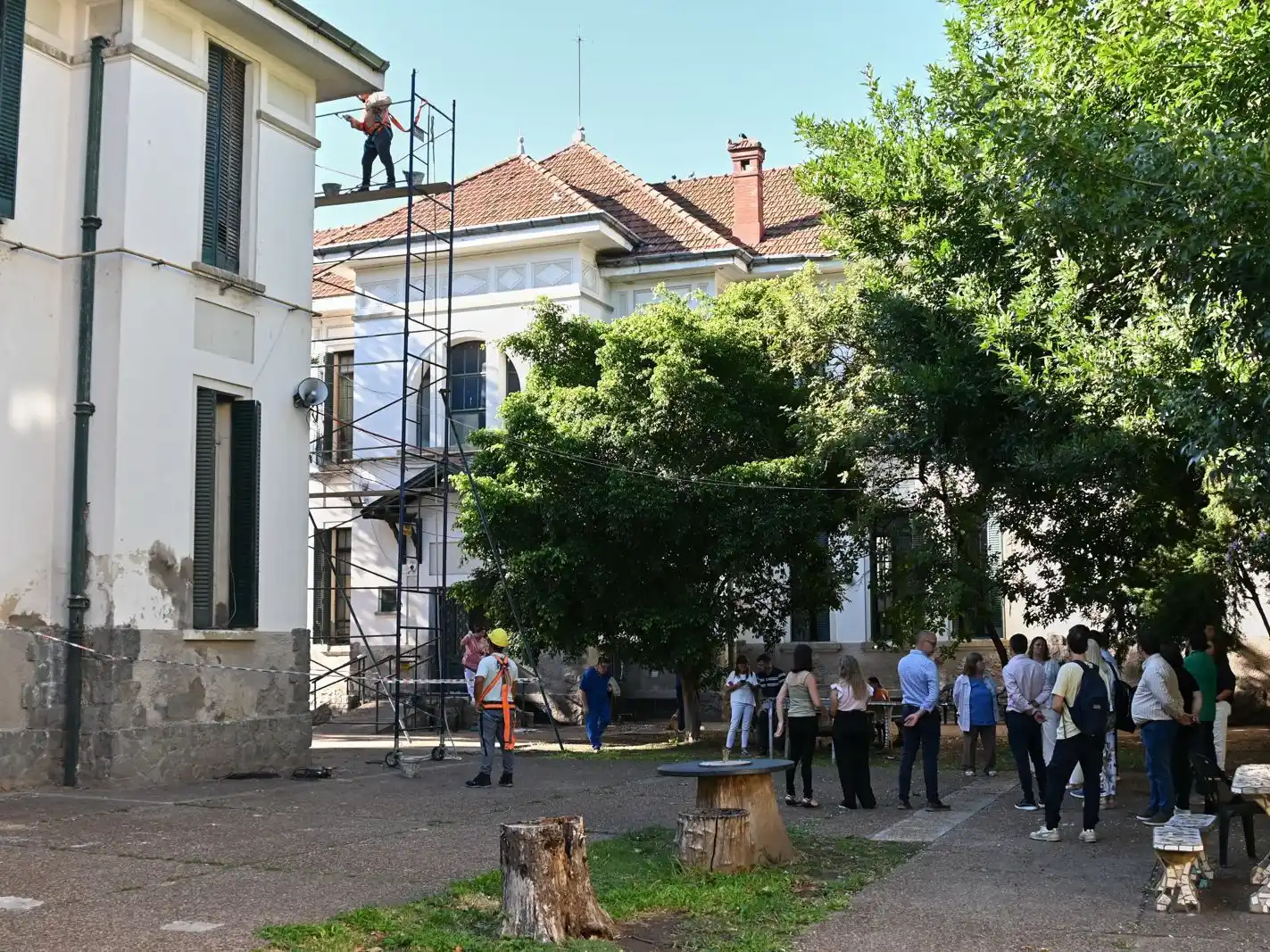Avanzan las obras en el Centro Regional Agudo Ávila en Rosario