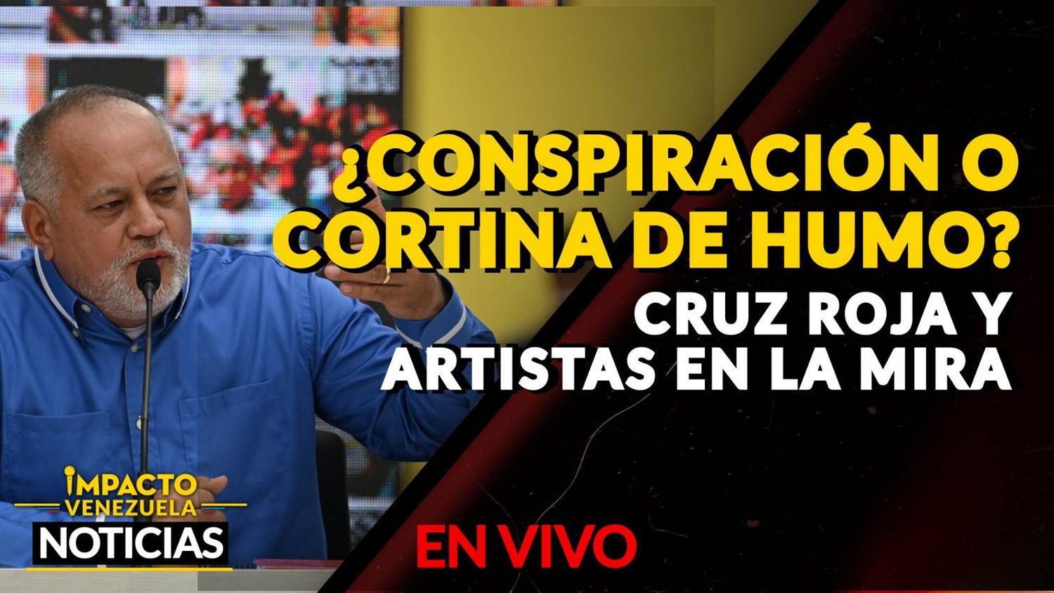 ¿Conspiración o cortina de humo? Chavismo con la mira puesta en la UE, artistas y la Cruz Roja – VIDEO