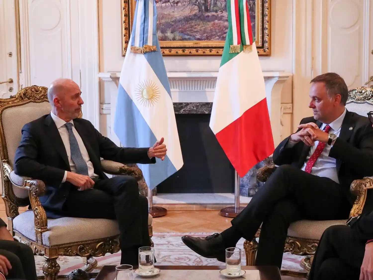 Los funcionarios conversaron sobre los proyectos a futuro vinculados al acuerdo Mercosur-Unión Europea, el escenario internacional y las oportunidades de cooperación.