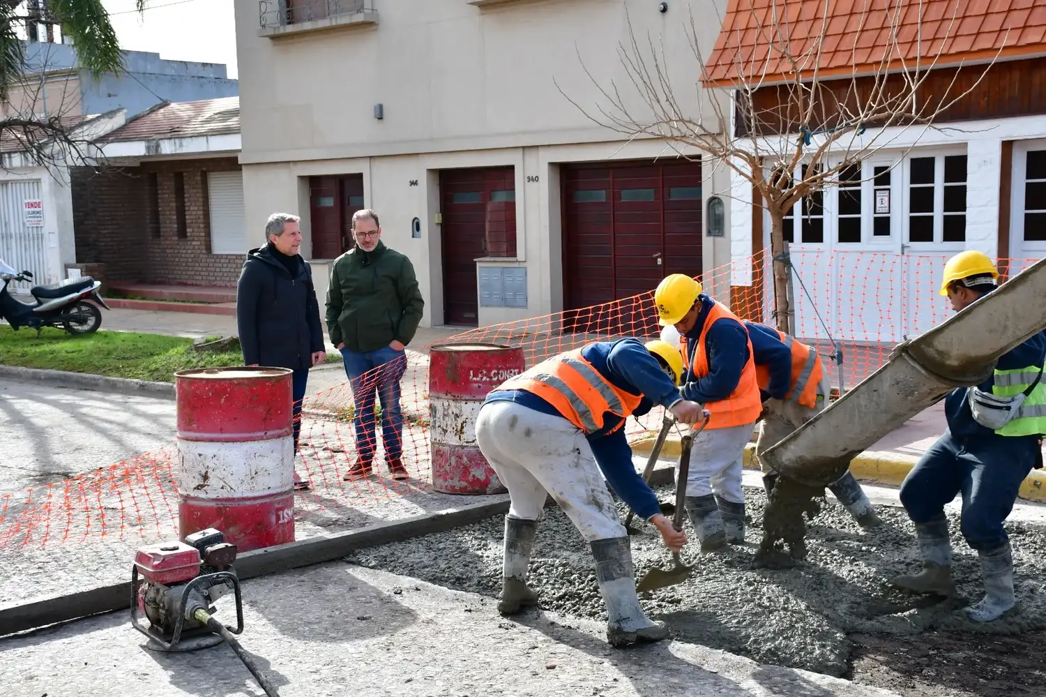 Avanzan los trabajos de bacheo y mantenimiento en Av. Libertador Norte