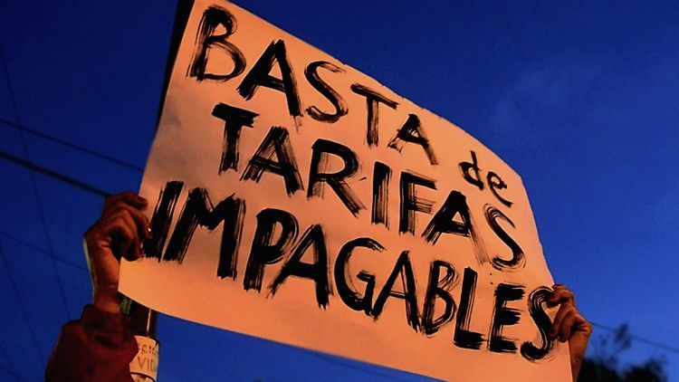 Impulsan presentación judicial para frenar los tarifazos