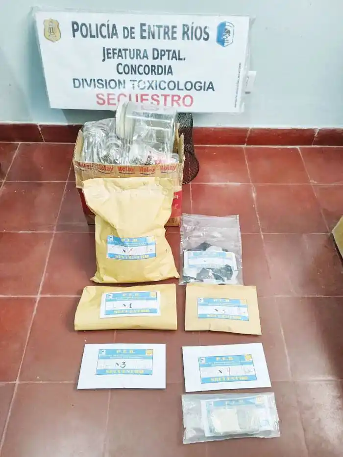 Allanamientos positivos con aprehensiones por tenencia de estupefacientes