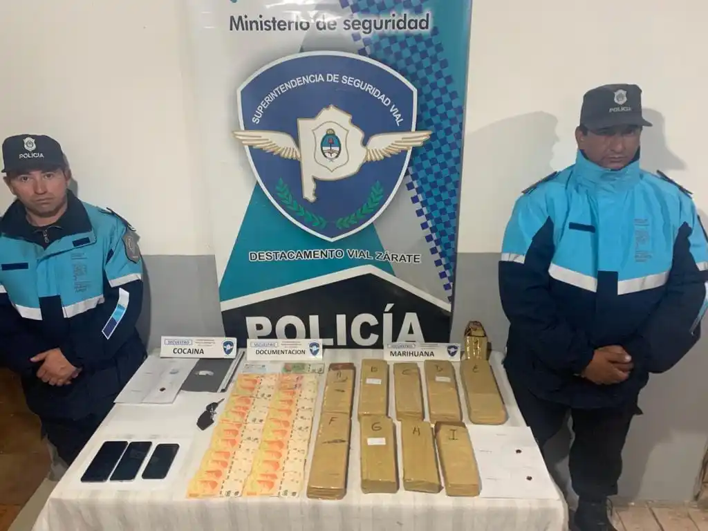 La Justicia analiza la situación de las menores que iban con el comisionista detenido con drogas en ruta 9