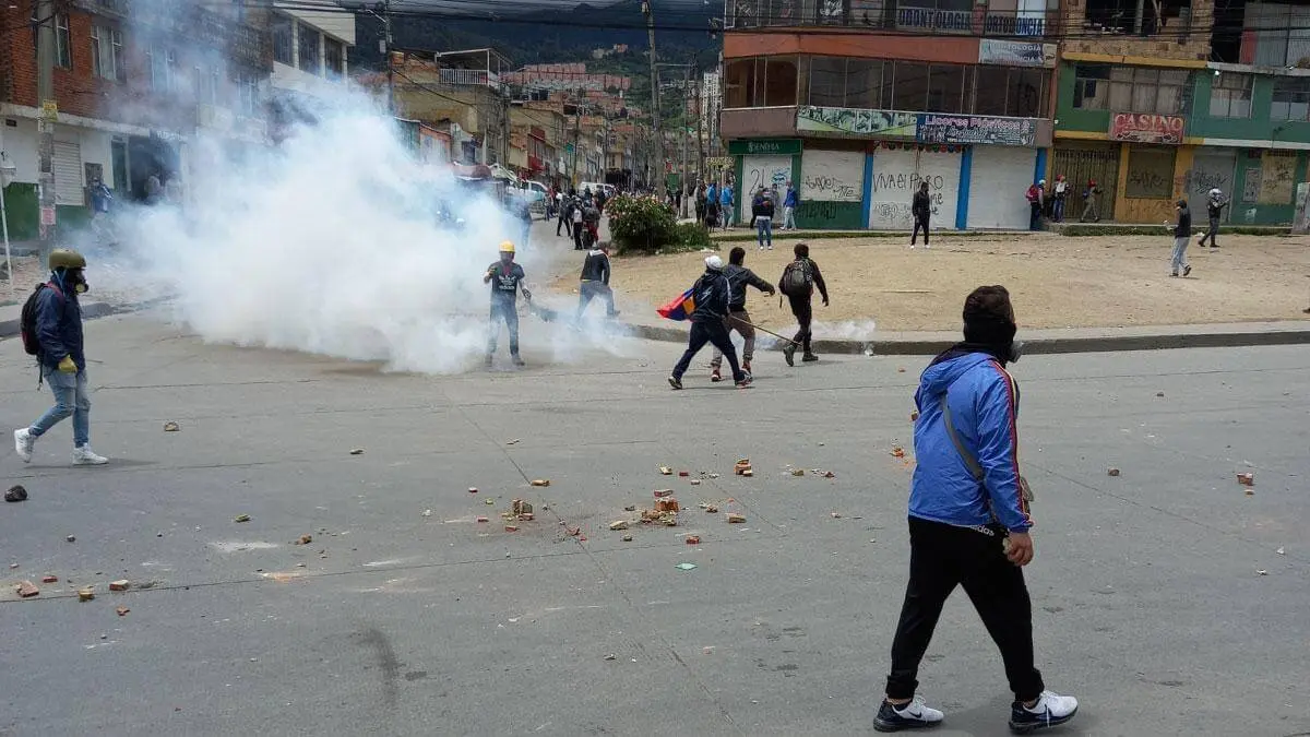 ¿Hasta cuándo? Vuelven los disturbios a calles de Bogotá