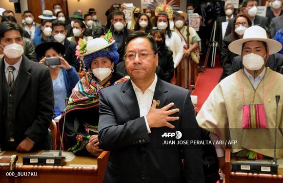 «Nos comprometemos a rectificar lo que estuvo mal»:  Luis Arce asume como presidente de Bolivia
